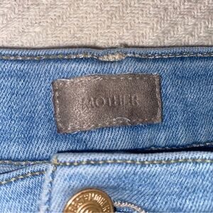 Mother The Hustler Frayed Ankle Jeans Size 31